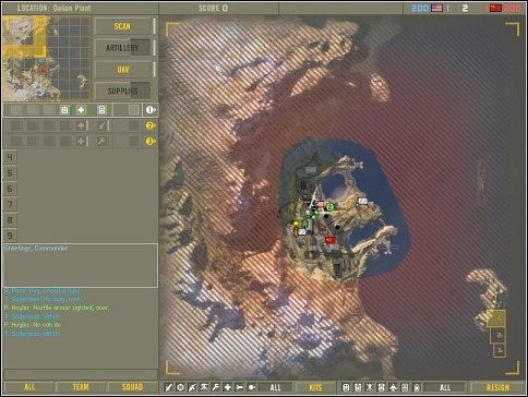 Zacznijmy od lewej strony - Commander | ABC Żołnierza | Battlefield 2 - Battlefield 2 - poradnik do gry