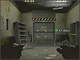 Teraz kieruj się do drzwi za generatorem, uprzednio zabijając jednego niedobitka, który tam waruje - Etap 8 | Solucja | Area 51 - Area 51 - poradnik do gry