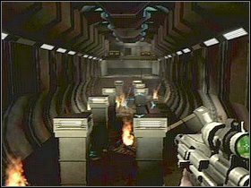 Następnie, skieruj się do pomieszczenia na prawo od wejścia - Etap 11 | Solucja | Area 51 - Area 51 - poradnik do gry