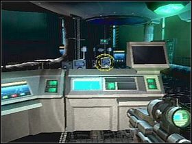 Przechodząc przez właz staniesz na windzie LS , która uruchom, by dostać się na niższe pokłady - Etap 12 | Solucja | Area 51 - Area 51 - poradnik do gry