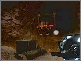 Po przejściu otwartej przed chwilą bramy przekrocz most i pozbądź się potwora - Etap 14 | Solucja | Area 51 - Area 51 - poradnik do gry