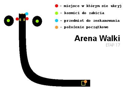 Dokładnie obejrzyj załączoną mapkę [Arena Walki] - Etap 17 | Solucja | Area 51 - Area 51 - poradnik do gry