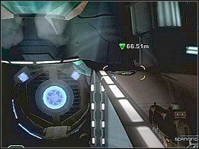 Następnie zejdź bocznym korytarzem na dół [02] i zniszcz generator LS - Etap 18 | Solucja | Area 51 - Area 51 - poradnik do gry