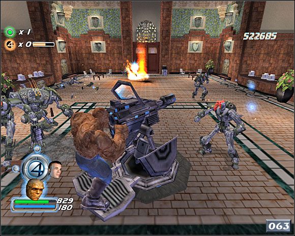 3 - Misja 1 | Doom | Solucja Fantastic 4 - Fantastic 4 - poradnik do gry