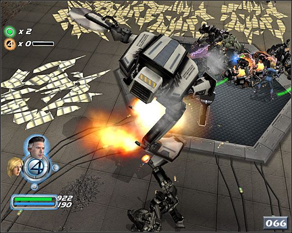 3 - Misja 2 | Doom | Solucja Fantastic 4 - Fantastic 4 - poradnik do gry