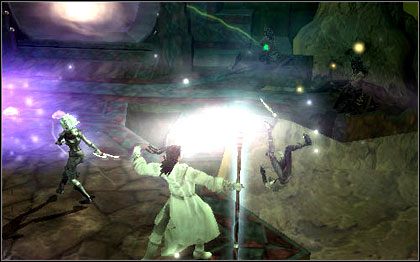 Grupa dociera do sali, w której Cireka właśnie otwiera portal - 8. Into the Underdark | Poziomy | Forgotten Realms Demon Stone - Forgotten Realms: Demon Stone - poradnik do gry