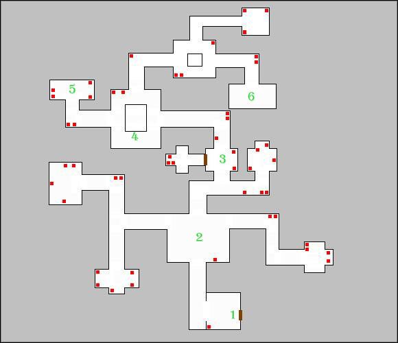 Jest to poziom o całkiem sporych rozmiarach - Mausoleum, poziom 1 | Fargrove | Dungeon Lords - Dungeon Lords - poradnik do gry