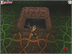 W podziemiach będziesz atakowany przede wszystkim przez różne odmiany Nag: Naga Guard (bardzo słabi wojownicy), Naga Magus (atakują czarami, ale także dość słabe), Naga Pitmaster (odrobinę lepsze od Naga Guard), Naga Firespitter (lepszy od Maga Nagus, zieje ogniem), FireGazer (duże, ziejące ogniem, - Dungeon of the Moors, poziom 1 | Sagathian Moors | Dungeon Lords - Dungeon Lords - poradnik do gry