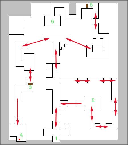 Ten obszar to zniszczone ruiny oraz otaczająca je woda - Dungeon of the moors, poziom 3 | Sagathian Moors | Dungeon Lords - Dungeon Lords - poradnik do gry