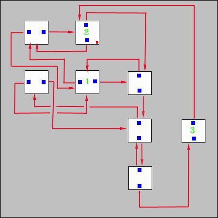 Użyj kamienia na drugim posągu, pozbądź się go, a otworzysz portal na północ - tu czekają Cię kolejne dość skomplikowane wyspy - Etap 2 | Shadow Ruins | Dungeon Lords - Dungeon Lords - poradnik do gry