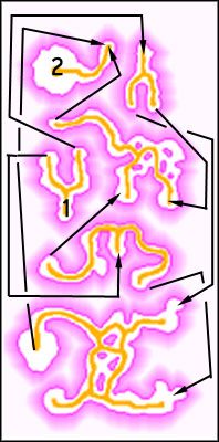 Na początku znajdziesz się w punkcie (1) - Realm of the Fiend - Realm of the Fiend | Kres przygody | Dungeon Lords - Dungeon Lords - poradnik do gry