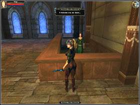 Pierwsze zdanie dostaniesz od Sister Dhara, poprosi Cię o dostarczenie paczki dla Elvithry, która znajduje się w Apothecary w Arindel (1) - Sisterhood | Zadania | Dungeon Lords - Dungeon Lords - poradnik do gry