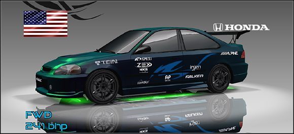 Klasa podstawowa - 8 - Honda | Samochody | Juiced Szybcy i Gniewni - Juiced: Szybcy i Gniewni - poradnik do gry