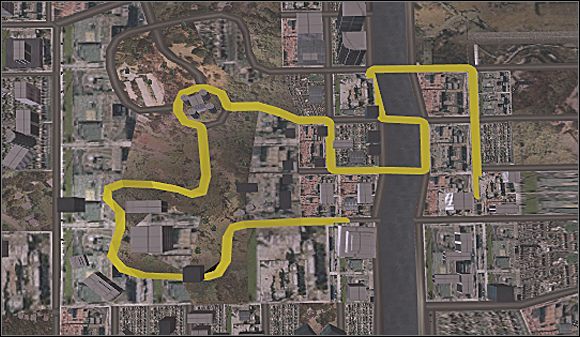 Kręty odcinek, jednak da się go szybko i sprawnie pokonać - Vixens (Downtown) | Trasy | Juiced Szybcy i Gniewni - Juiced: Szybcy i Gniewni - poradnik do gry