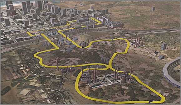 Bardzo długa trasa - Omega Tau (Angel Westside) | Trasy | Juiced Szybcy i Gniewni - Juiced: Szybcy i Gniewni - poradnik do gry