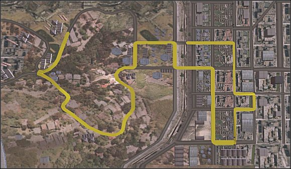 Jak na odcinek point-to-point przystało, jest długi i różnorodny - Legion (West Anderson) | Trasy | Juiced Szybcy i Gniewni - Juiced: Szybcy i Gniewni - poradnik do gry