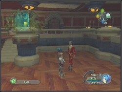 Wyjdź z pałacu i skieruj się do wrót, na lewo od sklepu Kamo - 5. Illumina Castle ponownie | Solucja Sudeki - Sudeki - poradnik do gry