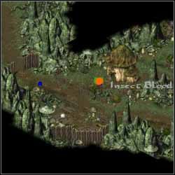 Wędrowny Druid zamieszkuje chatę niedaleko północno-zachodniej bramy wioski Haduków - Pieczarkowy Pagórek (1) | Questy poboczne | Sacred Podziemia - Sacred: Podziemia - poradnik do gry