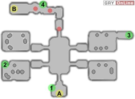 Wyjścia - Górska wieża, poziom 1 | Rozdzial VII The Bards Tale Opowieści Barda - The Bards Tale: Opowieści Barda - poradnik do gry