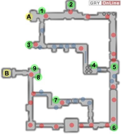 Wyjścia - Górska wieża, poziom 2 | Rozdzial VII The Bards Tale Opowieści Barda - The Bards Tale: Opowieści Barda - poradnik do gry