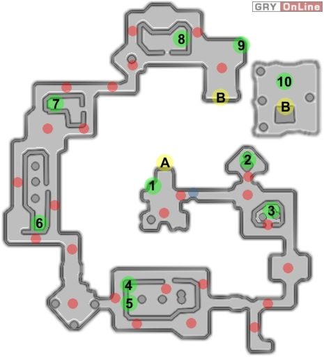 Wyjścia - Górska wieża, poziom 3 | Rozdzial VII The Bards Tale Opowieści Barda - The Bards Tale: Opowieści Barda - poradnik do gry