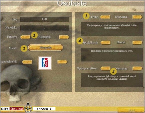 1 - Przykładowa rozgrywka | Rejs pierwszy w Port Royale - Port Royale - poradnik do gry