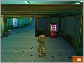 Przed drugim skrzyżowaniem, po lewej i po prawej stronie ulicy znajdują się wejścia na stację metra (#25) - N.Y. Street Chase | Solucja Madagaskar - Madagaskar - poradnik do gry