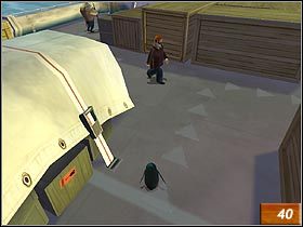 Skorzystaj z trąbki i wyeliminuj dwóch marynarzy (#40) - Penguin Mutiny | Solucja Madagaskar - Madagaskar - poradnik do gry