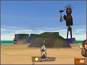 Zejdź w dół i zamień się w Martyego - Back to the Beach | Solucja Madagaskar - Madagaskar - poradnik do gry