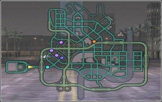 Wyścig polega na przejechaniu checkpointów przed upływem czasu - 02 Steven | Kariera | Midnight Club 2 - Midnight Club II - poradnik do gry