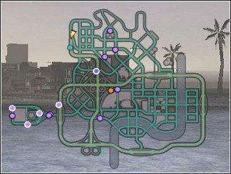 Moim zdaniem wyścig bardzo łatwy, o ile trenowaliśmy w poprzednim biegu możliwości motoru - 05 Gina | Kariera | Midnight Club 2 - Midnight Club II - poradnik do gry