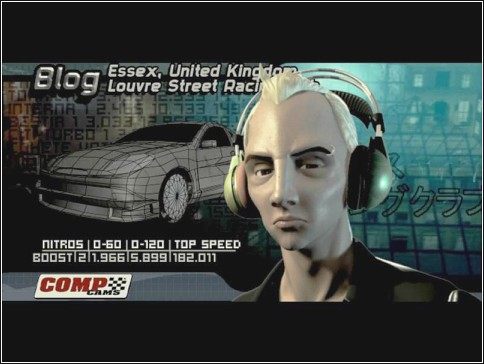 Razem z Blogiem zaczynamy etap wyścigów w Paryżu - 08 Blog | Kariera | Midnight Club 2 - Midnight Club II - poradnik do gry