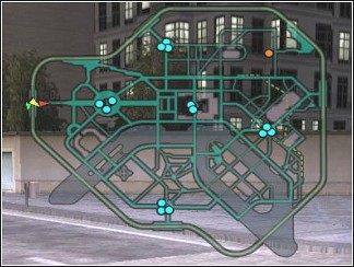 Kolejny wyścig, gdzie musimy przejechać punkty kontrolne w dowolnej kolejności - 11 Stephane | Kariera | Midnight Club 2 - Midnight Club II - poradnik do gry