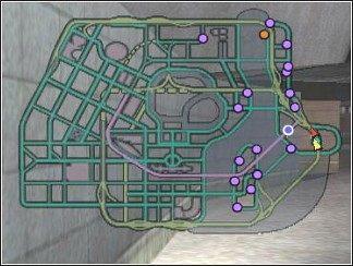 Zauważ, że przez cały czas będzie padał deszcz - 19 Nikko | Kariera | Midnight Club 2 - Midnight Club II - poradnik do gry