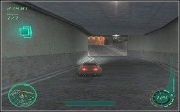 Jadąc drogą na górze, zeskocz na prawą stronę (lewy górny) - 20 Kenichi | Kariera | Midnight Club 2 - Midnight Club II - poradnik do gry