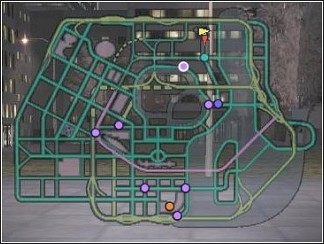 Za przeciwników mamy samych motocyklistów - 18 Zen | Kariera | Midnight Club 2 - Midnight Club II - poradnik do gry