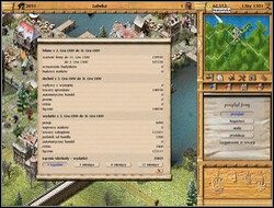 Kliknięcie na ikonie Statystyka na górnej listwie (w widoku miasta) pozwala zobaczyć wykresy obrazujące wiele aspektów gry (np - Podstawy | Handel i Produkcja Patrician III Rise of the Hanse - Patrician III: Rise of the Hanse - poradnik do gry