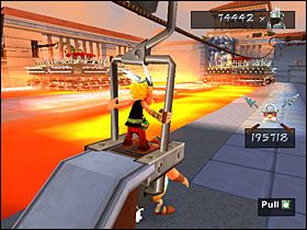 Nieopodal spotykamy rzymskiego szpiega, od którego dowiadujemy się, iż Cezar szykuje przeciwko nam swoje machiny wojenne - Etap 2 | Rzym | Asterix & Obelix XXL - Asterix & Obelix XXL - poradnik do gry