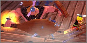 Obserwuj głowy przeciwników, wszak pojawiają się obok nich oznaczenia pokazujące, jak bliski uderzenia nas jest dany wróg - Poradnik do gry - Garść porad | Asterix & Obelix XXL - Asterix & Obelix XXL - poradnik do gry