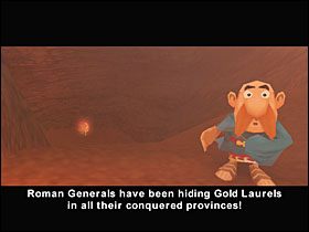 Następnie przesuwamy kamienny blok tarasujący wejście do pobliskiej jaskini - Etap 1 | Galia | Asterix & Obelix XXL - Asterix & Obelix XXL - poradnik do gry