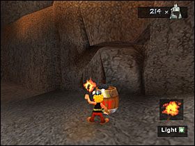 Wychodzimy z jaskini drugim wyjściem i znów rozmawiamy ze szpiegiem - Etap 1 | Galia | Asterix & Obelix XXL - Asterix & Obelix XXL - poradnik do gry