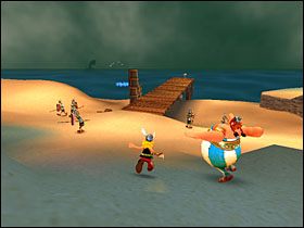 W efekcie tworzymy przejście do dalszej części etapu - Etap 1 | Galia | Asterix & Obelix XXL - Asterix & Obelix XXL - poradnik do gry