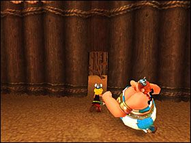 Gdy skończymy się bić, siadamy za sterami balisty i rozwalamy zabitą deskami bramę prowadzącą do dalszej części poziomu - Etap 2 | Galia | Asterix & Obelix XXL - Asterix & Obelix XXL - poradnik do gry