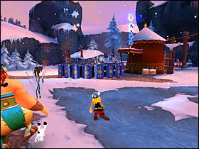 Wyskakujemy z pokładu i kierujemy się w stronę obozu - Etap 1 | Normandia | Asterix & Obelix XXL - Asterix & Obelix XXL - poradnik do gry