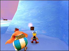 Będąc na dole, przyciskamy cztery guziki, aby otrzymać kolejny - Etap 2 | Normandia | Asterix & Obelix XXL - Asterix & Obelix XXL - poradnik do gry