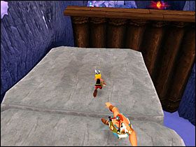 Uprzednio jednak cofamy się kawałek i wchodzimy do jaskini z grupą wrogów - Etap 4 | Normandia | Asterix & Obelix XXL - Asterix & Obelix XXL - poradnik do gry