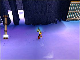 Kolejno stajemy na odblokowanej platformie, by spuścić kolczastą kulę - Etap 4 | Normandia | Asterix & Obelix XXL - Asterix & Obelix XXL - poradnik do gry