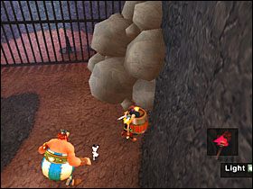 Wchodzimy do jaskini, w której czeka nas zadanie podobne do tego, które mieliśmy na etapie drugim - Etap 5 | Normandia | Asterix & Obelix XXL - Asterix & Obelix XXL - poradnik do gry