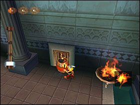 Obeliksem schodzimy na dół i za pomocą kołowrotu przenosimy Asteriksa na kamienny blok w basenie - Etap 2 | Grecja | Asterix & Obelix XXL - Asterix & Obelix XXL - poradnik do gry