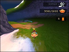 Wchodzimy po drewnianych mostach, tłukąc Rzymian wyposażonych w obuchy (najlepiej wysłać w tym celu Obeliksa) - Etap 6 | Helwetia | Asterix & Obelix XXL - Asterix & Obelix XXL - poradnik do gry